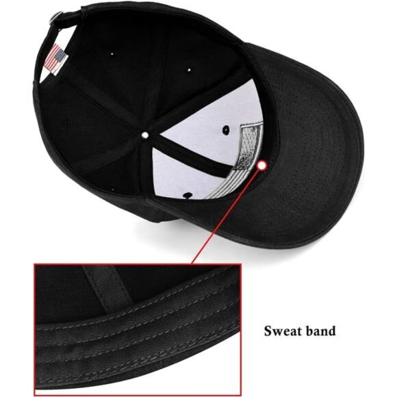 American Flag Baseball Cap Unisex Dad Hat Low Profile USA Adjustable Cotton Hat - Picture 5 of 7